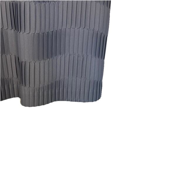Issey Miyake Gray Dress/ Womens size 2 / Sleeveless Dress With Jacket/ Pleated - Picture 3 of 12